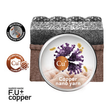 Kép betöltése a galériamegjelenítőbe: Naroo F.U+ Copper Premium Antibakteriális Rézszálas
